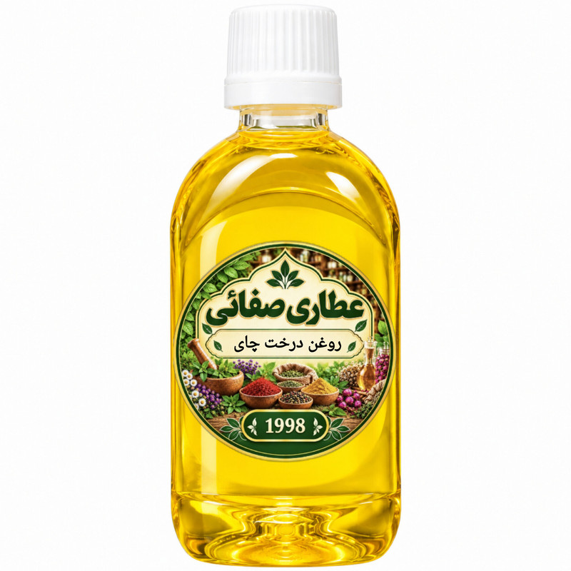 روغن مو عطاری صفائی مدل درخت چای حجم 50 میلی لیتر،مناسب انواع مو، تقویت کننده و ضد ریزش