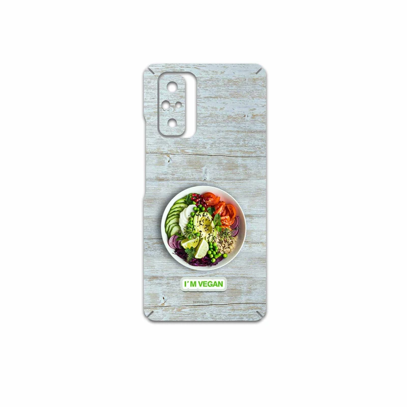 برچسب پوششی ماهوت مدل I'm-vegan مناسب برای گوشی موبایل شیائومی Redmi Note 10 Pro Max