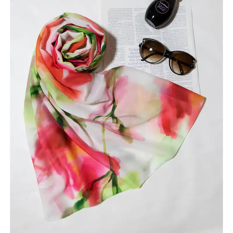 شال زنانه مدل نخ تابستانه مزونی کد ana-1460