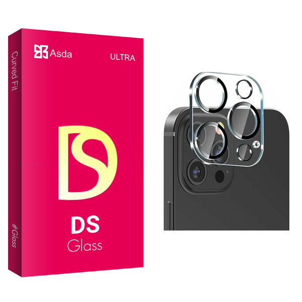 محافظ لنز دوربین آسدا مدل DS Glass FLL مناسب برای گوشی موبایل اپل 13 ProMax