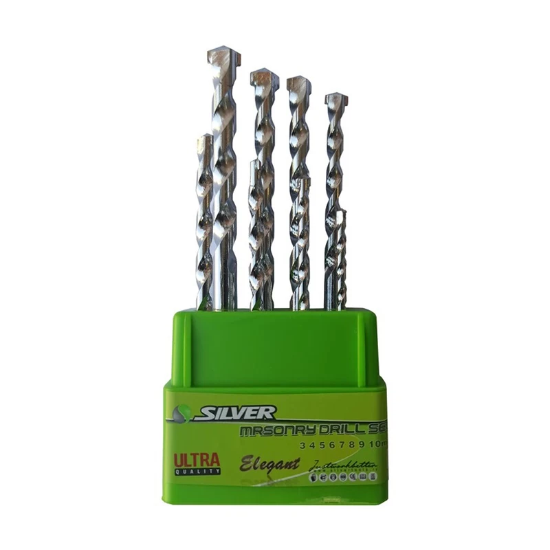 مته الماسه سیلور مدل YP-3-10MM-GT-BM8-8PCS مجموعه 8 عددی