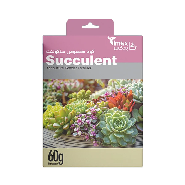 کود ساکولنت تایمکس مدل Sacculent پودری وزن 60 گرم