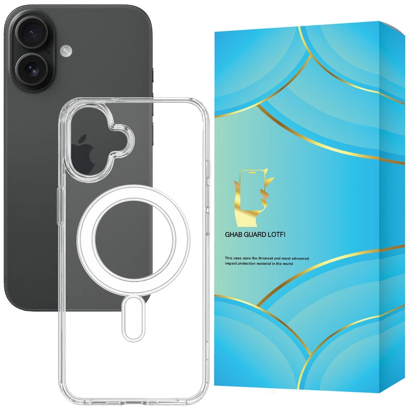 کاور قاب گارد لطفی مدل SHFG مناسب برای گوشی موبایل اپل iPhone 16 Plus