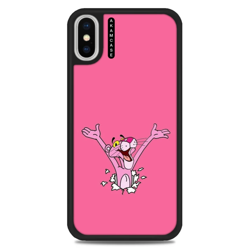 کاور آکام مدل AMC-WAX-PINK PANTHER5 مناسب برای گوشی موبایل اپل iPhone X/Xs
