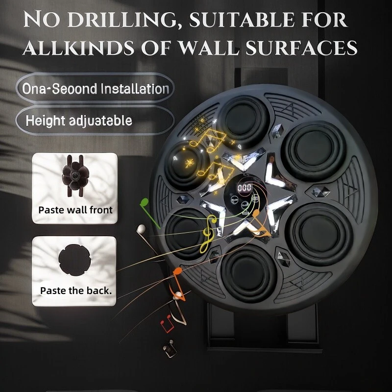 عکس شماره 3 : کیسه بوکس موزیکال مدل qc01