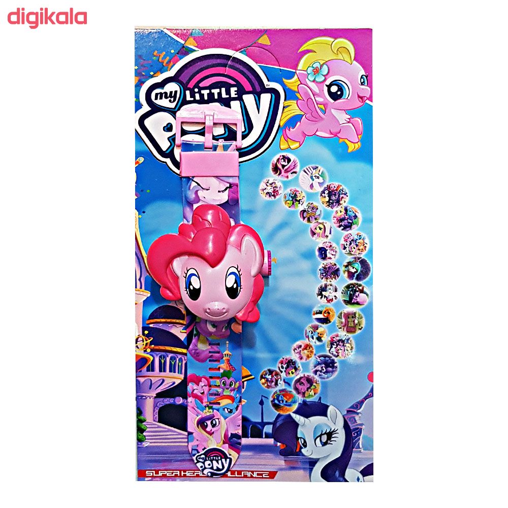ساعت اسباب بازی طرح پونی مدل pony01 main 1 1