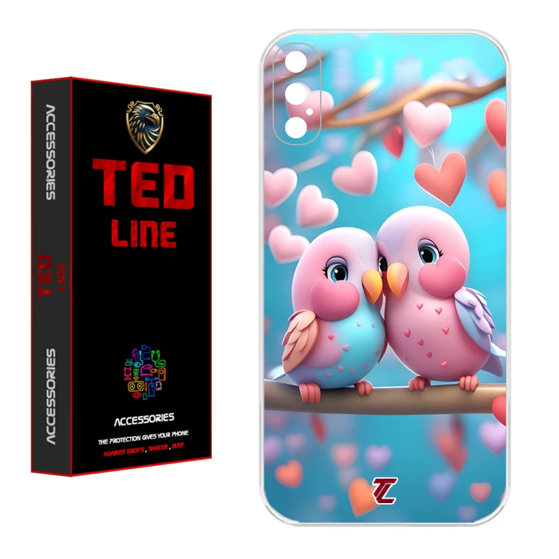 کاور تدلاین طرح پرنده کد 1176 مناسب برای گوشی موبایل اپل Iphone X / XS