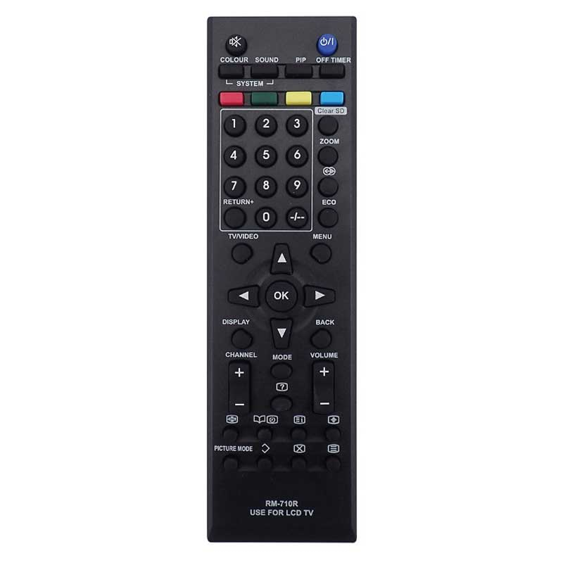ریموت کنترل تلویزیون مدل RM-710R