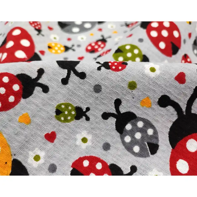 پارچه آشپزخانه مدل کفشدوزک کدT