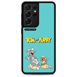 AKAM AMC-WSGS21U-TOM & JERRY3 Cover For Samsung Galaxy S21 Ultra