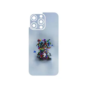 MAHOOT Collage of surreal Portrait of Women 4 Cover Sticker for Apple iPhone 15 Pro Max