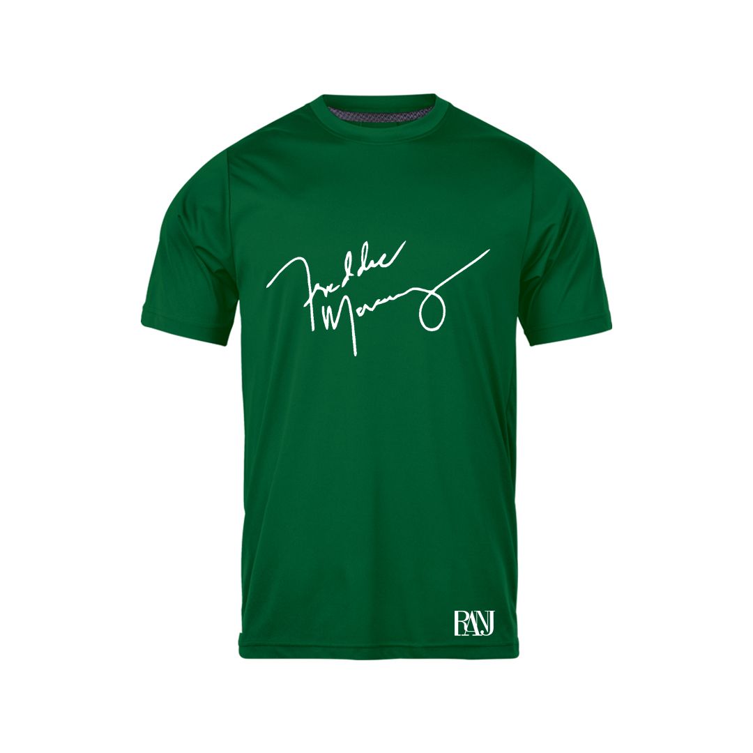 تی شرت آستین کوتاه مردانه رانژ مدل امضا 007-23RA06 رنگ سبز