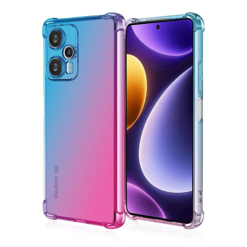 کاور مدل شفاف مناسب برای گوشی موبایل شیائومی Poco F5