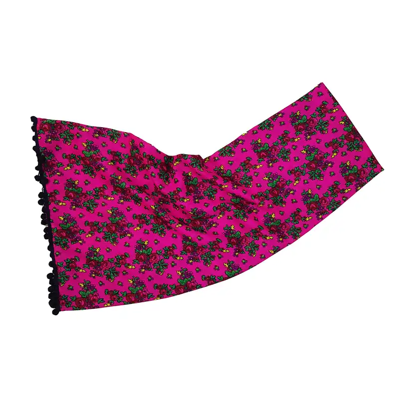 شال زنانه مدل موهر طرح گل دار کد 102