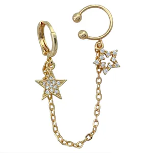 گوشواره زنانه وای اس ایکس مدل ستاره کد E4179