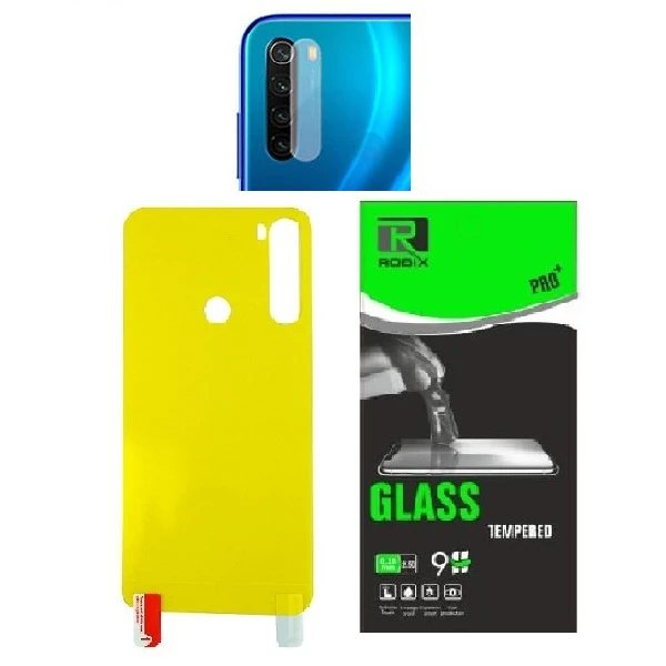 محافظ پشت گوشی روبیکس مدل SA-Note8 مناسب برای گوشی موبایل شیائومی Redmi Note 8 به همراه محافظ لنز دوربین
