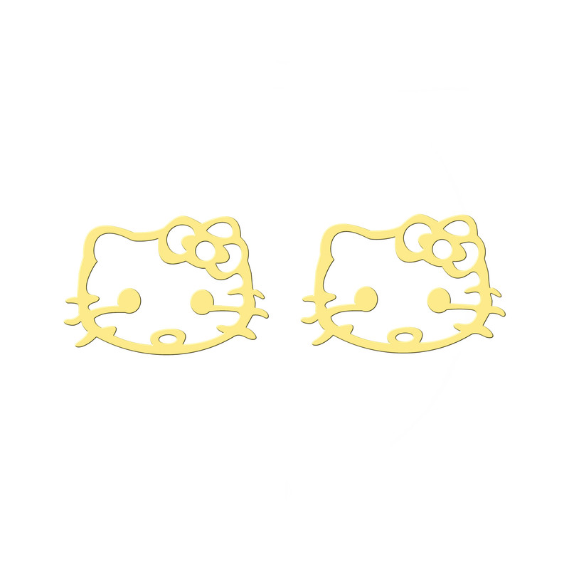 گوشواره طلا 18 عیار زنانه کرابو مدل Kr3792