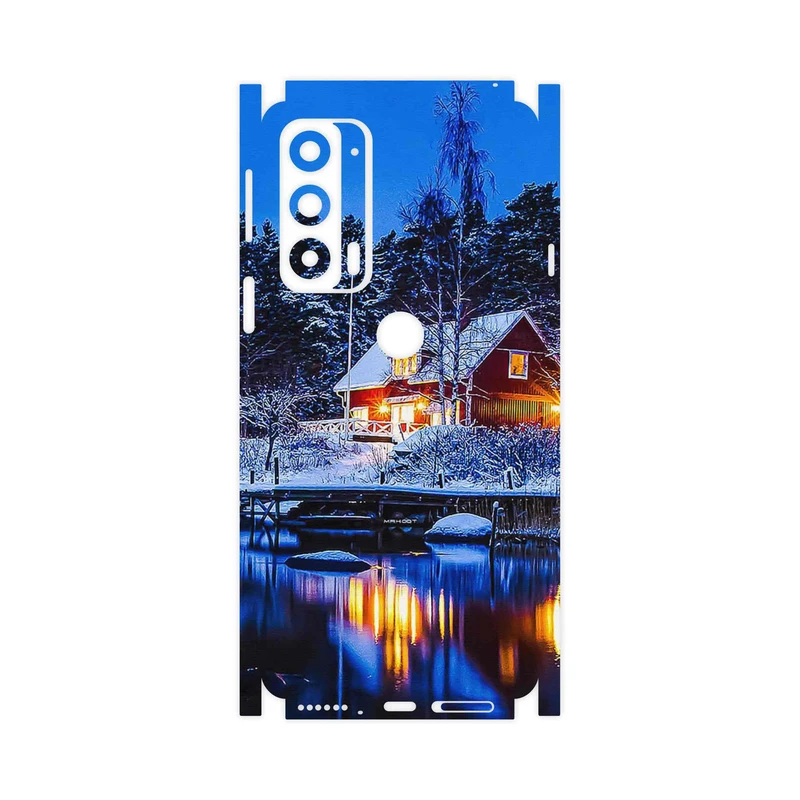 برچسب پوششی ماهوت مدل Winter Season-FullSkin مناسب برای گوشی موبایل موتورولا Edge 20