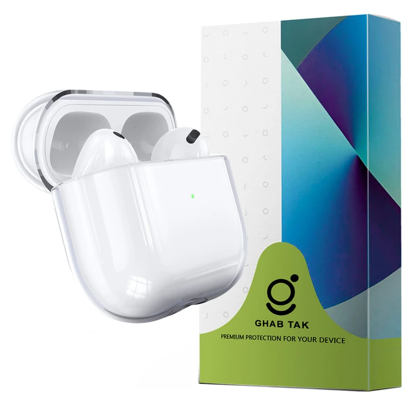 کاور قاب تک مدل COLORLESS مناسب برای کیس اپل AirPods Pro 2