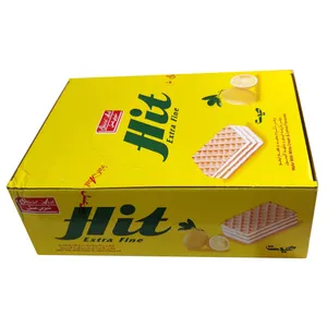 ویفر با کرم سفید لیمویی هیت شیرین عسل - 40 گرم بسته 24 عددی