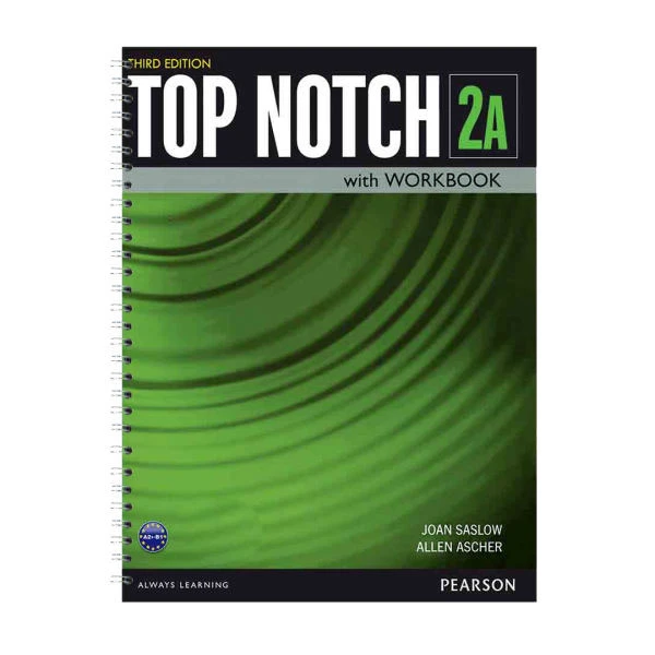  کتاب Top Notch 2A اثر Joan Saslow and Allen Ascher انتشارات Pearson