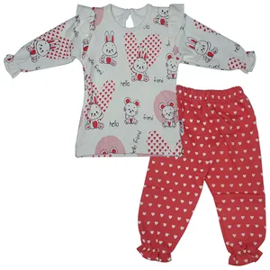 ست تی شرت و شلوار دخترانه مدل خرگوش