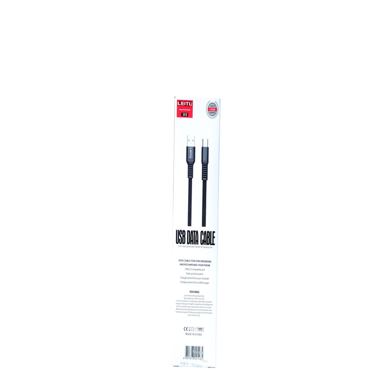 کابل تبدیل USB به USB-C لیتو مدل ld-32 طول 1 متر