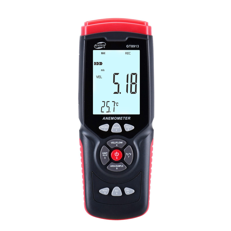 بادسنج و دماسنج و رطوبت سنج بنتک مدل GT8913