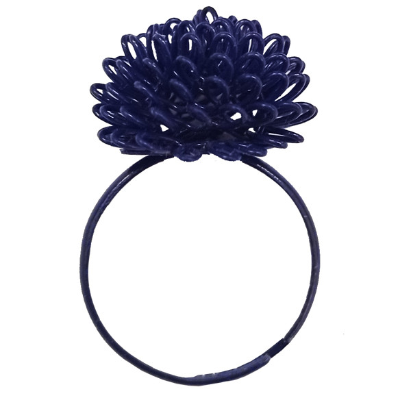 انگشتر دخترانه مدل گل کد 75