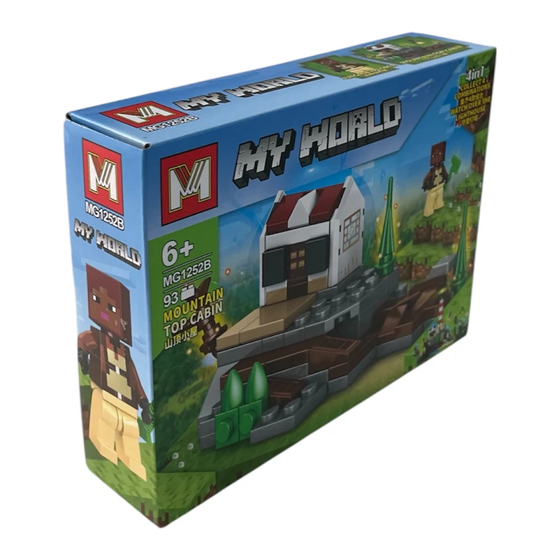 ساختنی ۹۳ تکه ام مدل ماینکرافت