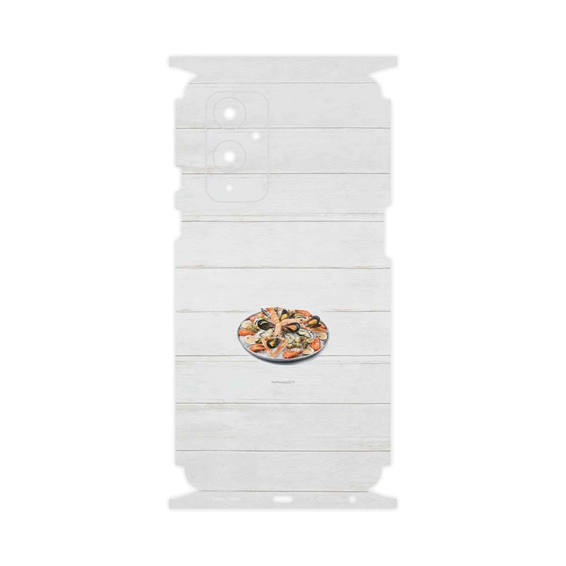برچسب پوششی ماهوت مدل Seafood-FullSkin مناسب برای گوشی موبایل وان پلاس 9