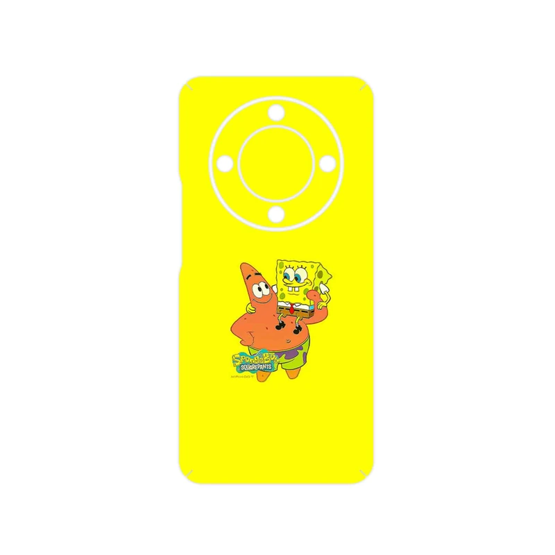 برچسب پوششی ماهوت مدل SpongeBob SquarePants مناسب برای گوشی موبایل آنر X9b