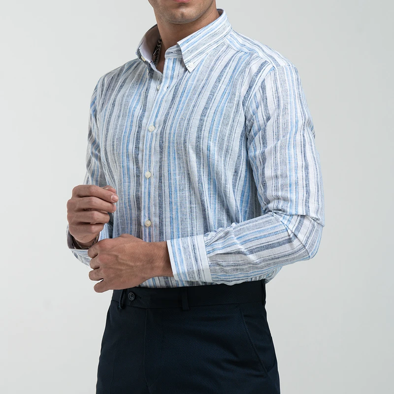 پیراهن آستین بلند مردانه ام کی مدل 1887