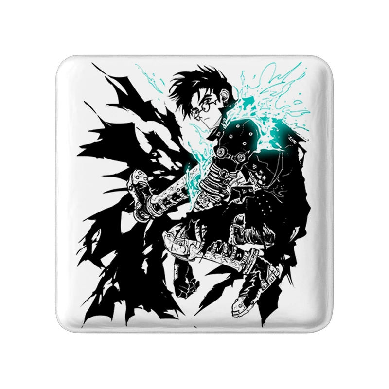 پیکسل خندالو طرح وش انیمه تریگان (Trigun) مدل مربعی کد 36233