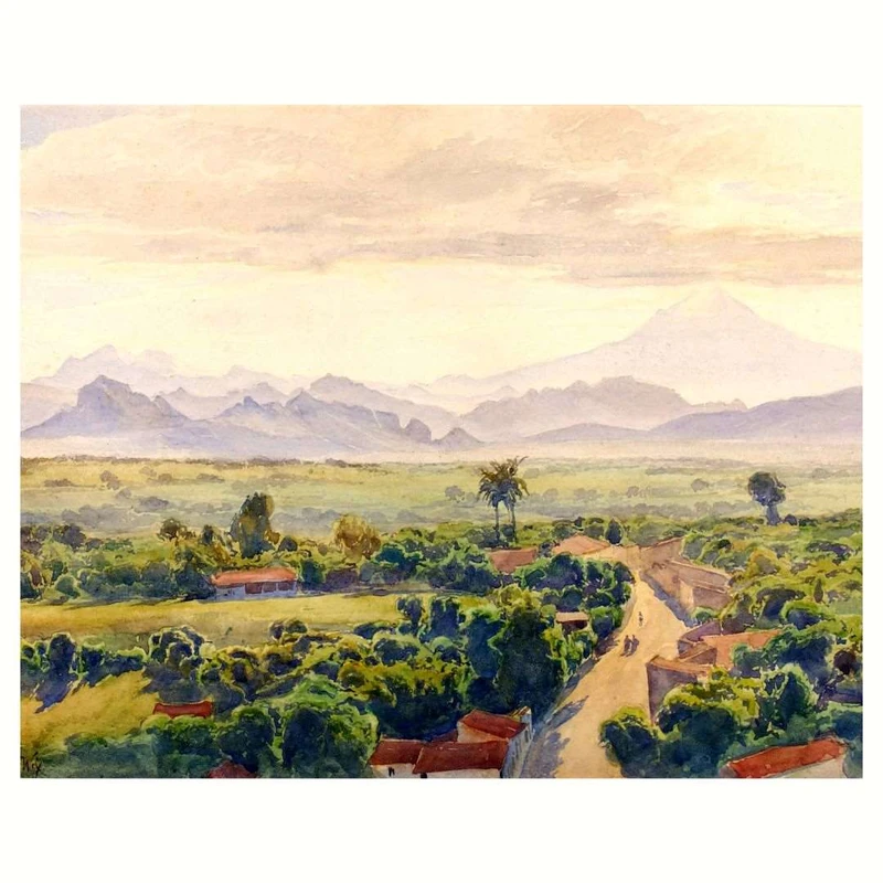 پوستر مدل  تصویر کوهستان