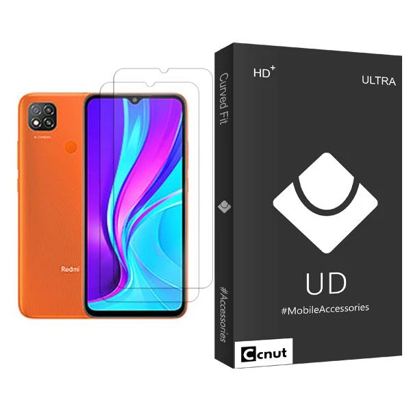 محافظ صفحه نمایش کوکونات مدل UDB Ultra MIX002 مناسب برای گوشی موبایل شیائومی Redmi 9 (India) بسته دو عددی