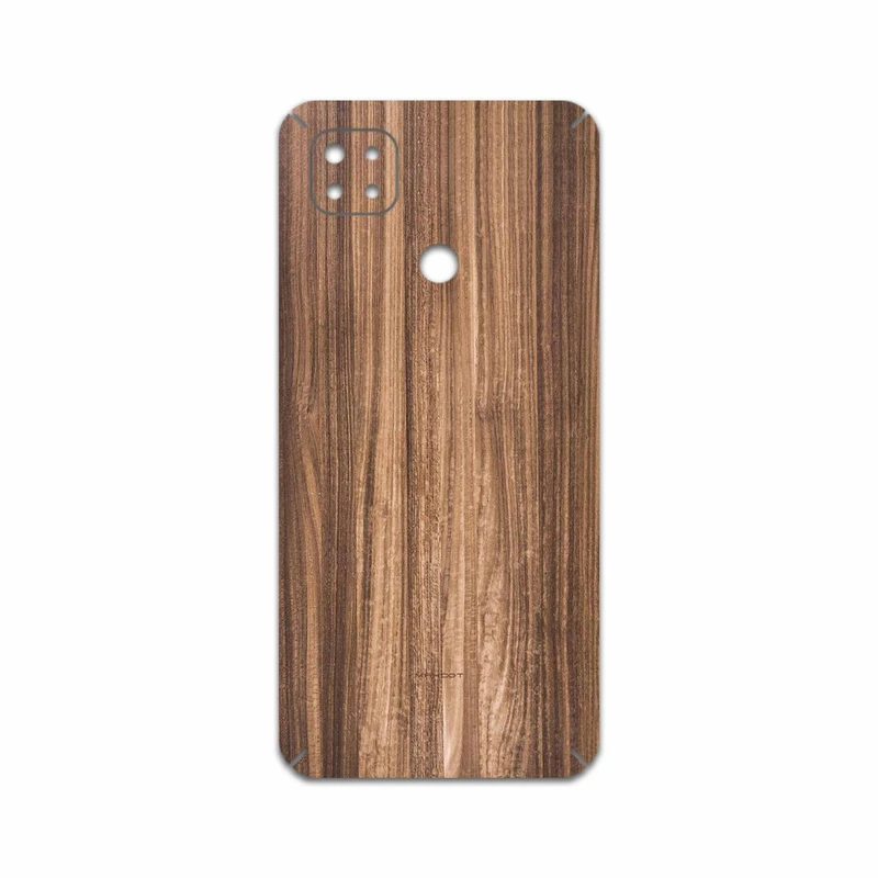 برچسب پوششی ماهوت مدل Light Walnut Wood مناسب برای گوشی موبایل شیائومی Redmi 9C NFC