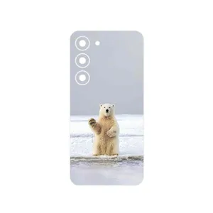 MAHOOT Polar_bear Cover Sticker for Samsung Galaxy S23