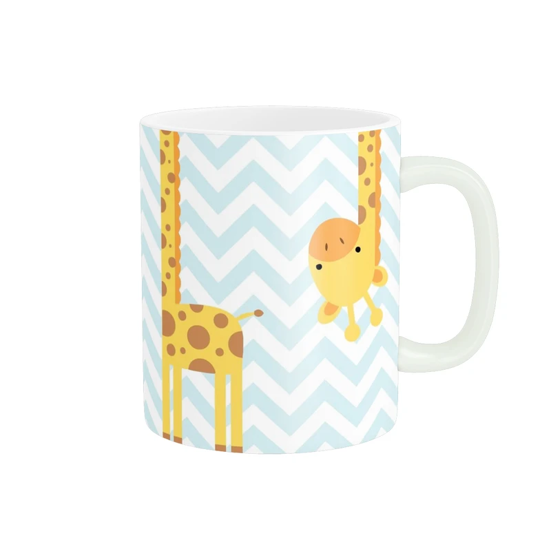 ماگ پاد آفرین طرح زرافه کد 2161