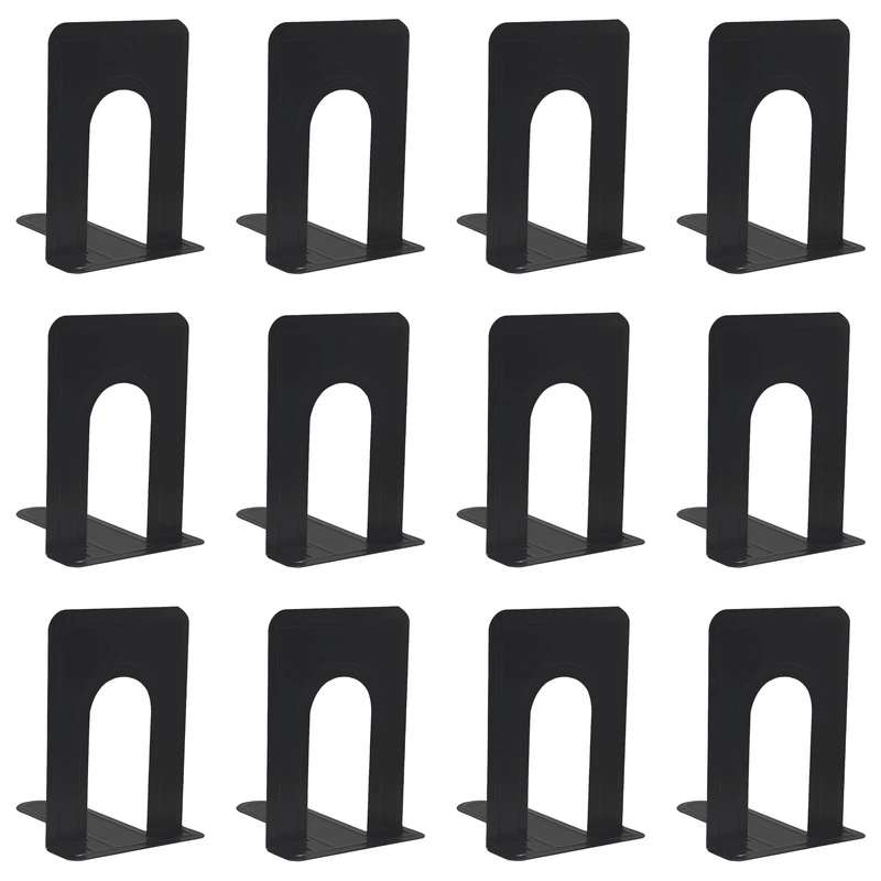 نگهدارنده کتاب مدل غش گیر فلزی بسته 12 عددی