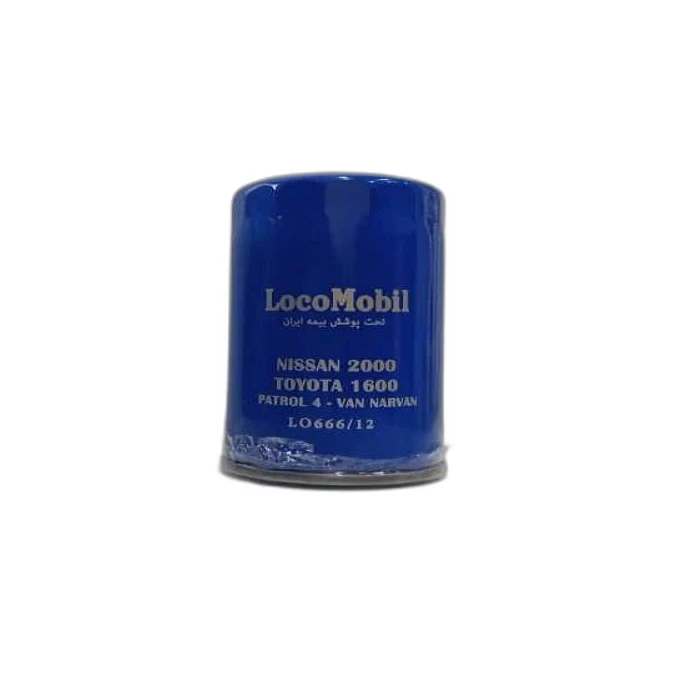 فیلتر روغن خودرو لوکوموبیل مدل LO 666/71 مناسب برای نیسان -تویوتا - ون نارون