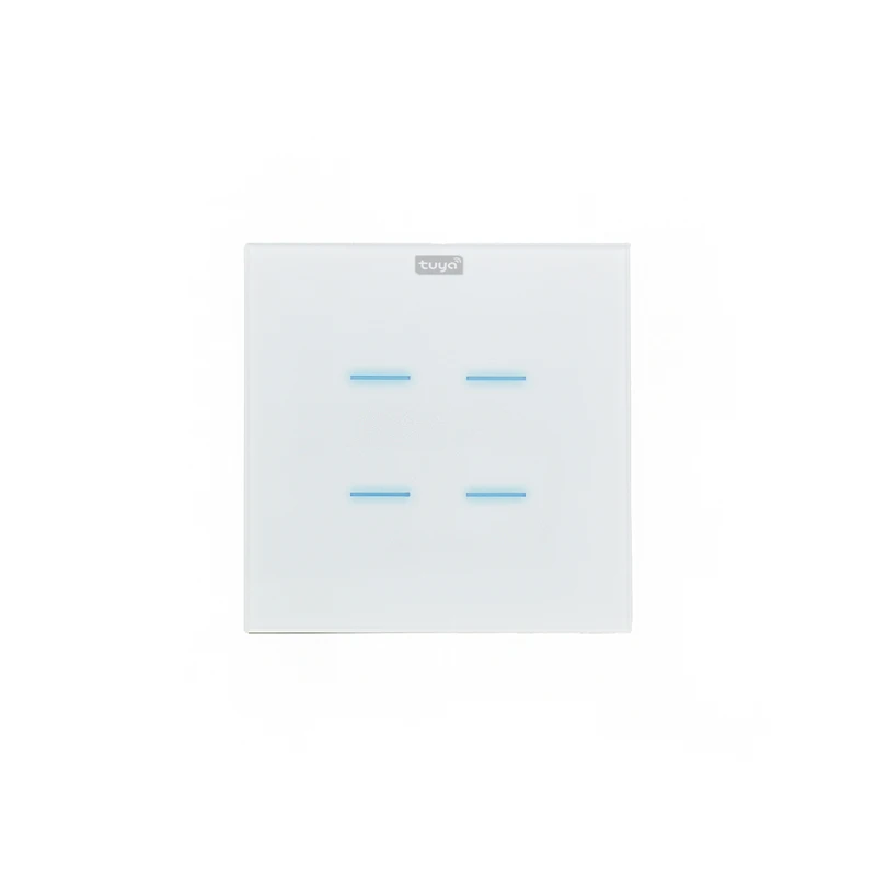 کلید هوشمند تویا مدل چهار پل طرح خط Wi Fi