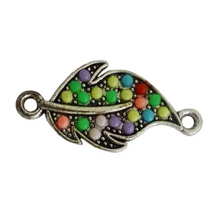 آویز دستبند مدل برگ آرزو AD 483