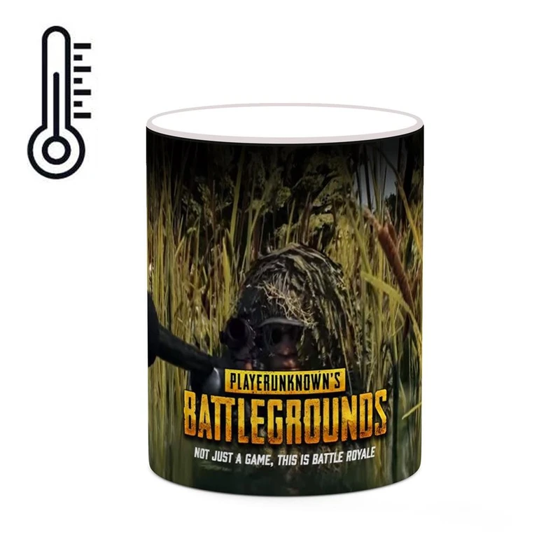 ماگ حرارتی کاکتی مدل بازی پابجی PUBG کد mgh30033