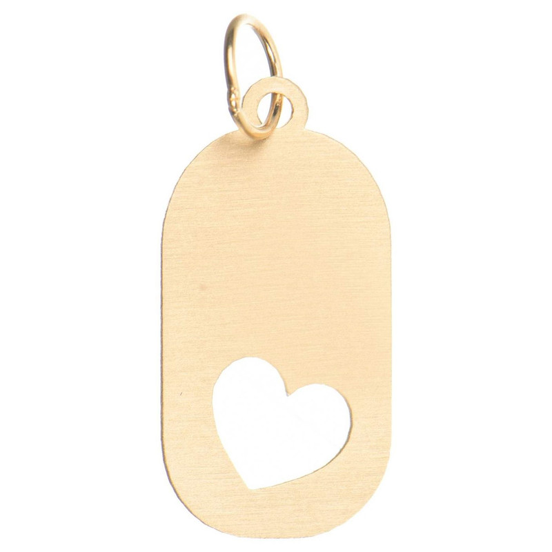 آویز گردنبند طلا 18 عیار زنانه قیراط طرح قلب کد GH3761