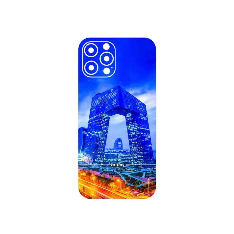 برچسب پوششی ماهوت مدل Beijing city مناسب برای گوشی موبایل اپل iPhone 12 Pro Max