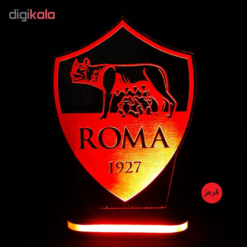 چراغ خواب طرح لوگوی تیم رم کد 1206