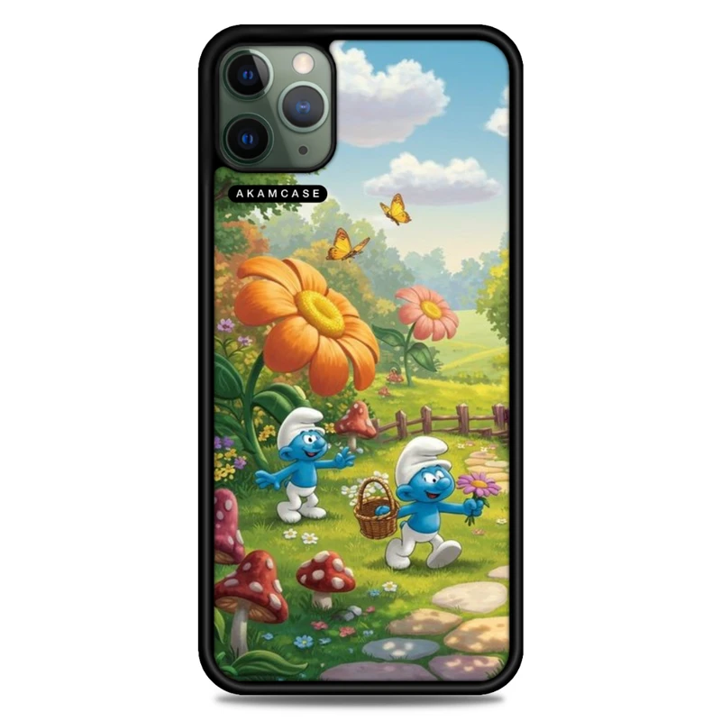 کاور آکام مدل AMC-WA11PROMAX-SMURFS-9 مناسب برای گوشی موبایل اپل iPhone 11 Pro Max