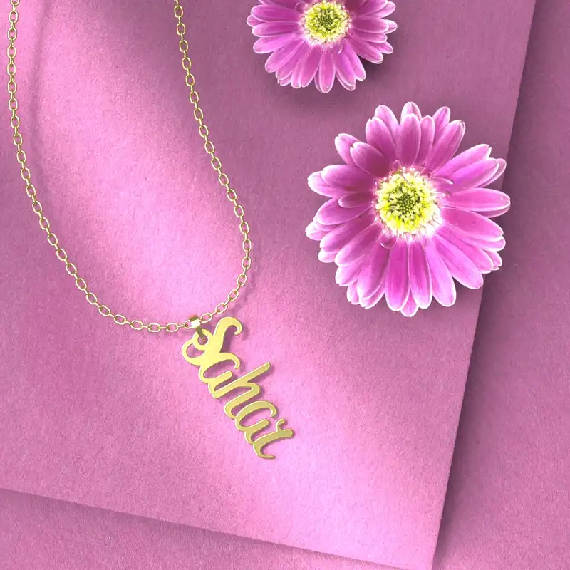 گردنبند طلا 18 عیار زنانه مدوپد مدل sahar