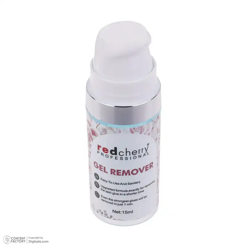 پاک کننده چسب مژه مصنوعی رد چری مدل Banan حجم 15 میلی لیتر